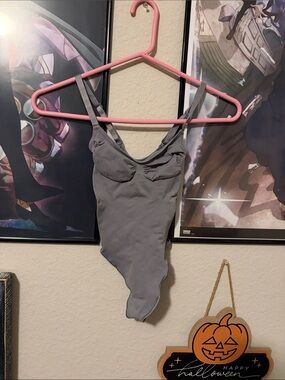 SKIMS Womens Gray Sculpting Bodysuit